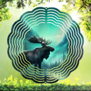 Moose Wind Spinner