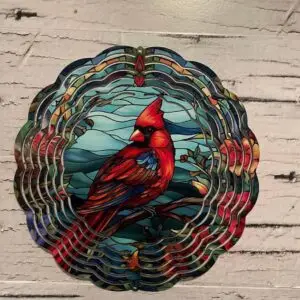 Cardinal wind spinner