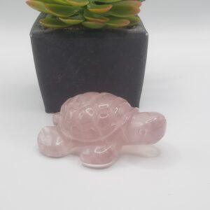 ROSE QUARTZ TURTLE