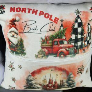 Reading Pillow - North Pole