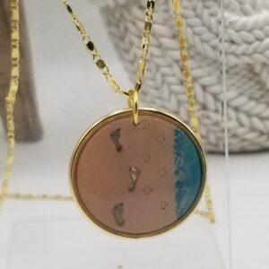 Walking With My Best Friend necklace large