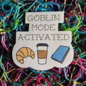Goblin Mode Activated Pop Culture Vinyl Waterproof Sticker