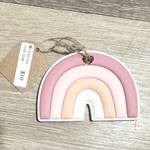 Rainbow Silicone Baby Teether