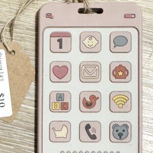 Cellphone Silicone Baby Teether
