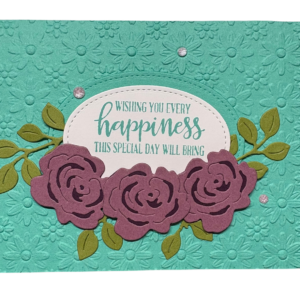 Best Wishes/Congratulations Card - Regular Fold