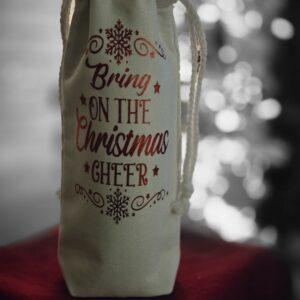 Christmas Wine Bags