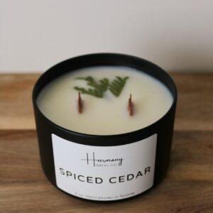 Spiced Cedar |8oz | wood wick