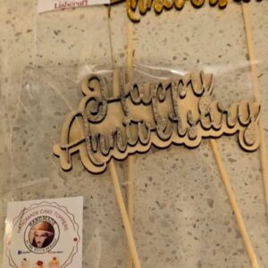 Cake Topper DB Layered (Anniversary)