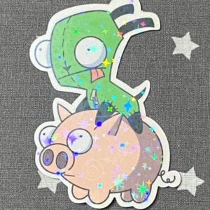 Robot Dog Pop Culture Vinyl Water Resistant Sticker