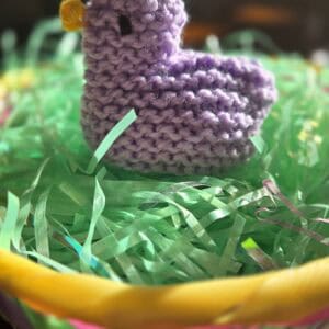 Knitted Easter Egg Cover
