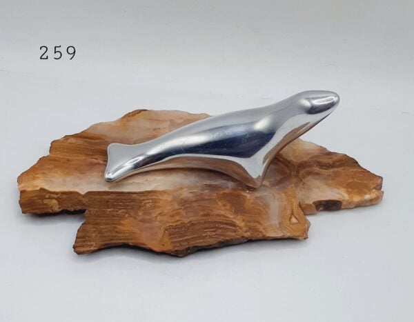 Canadian Seal On Banded Calcite Stone (Onyx)