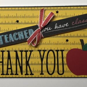 Teacher Thank You Card (with nail file)