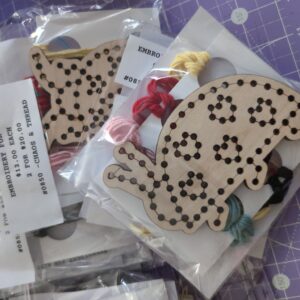 X2 Kid embroidery kits