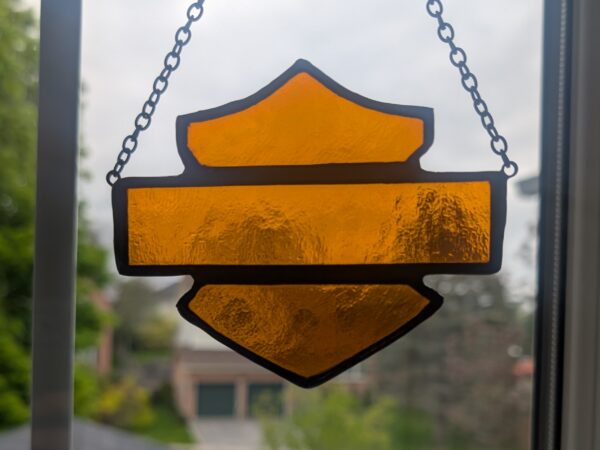 Harley Davidson Bar and Shield Suncatcher