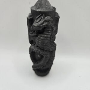 SHUNGITE DRAGON TOWER