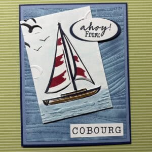 Cobourg Card - Regular Fold