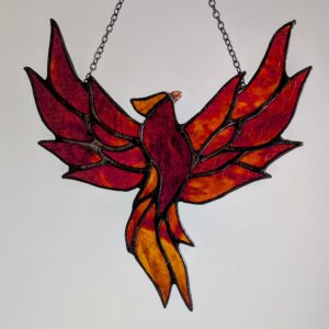 Stained Glass Phoenix