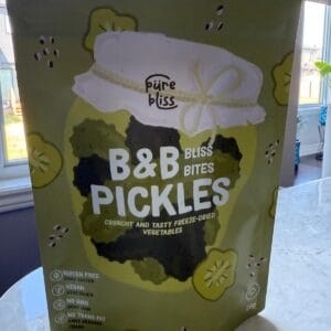 Spicy Bread & Butter Pickles Freeze Dried