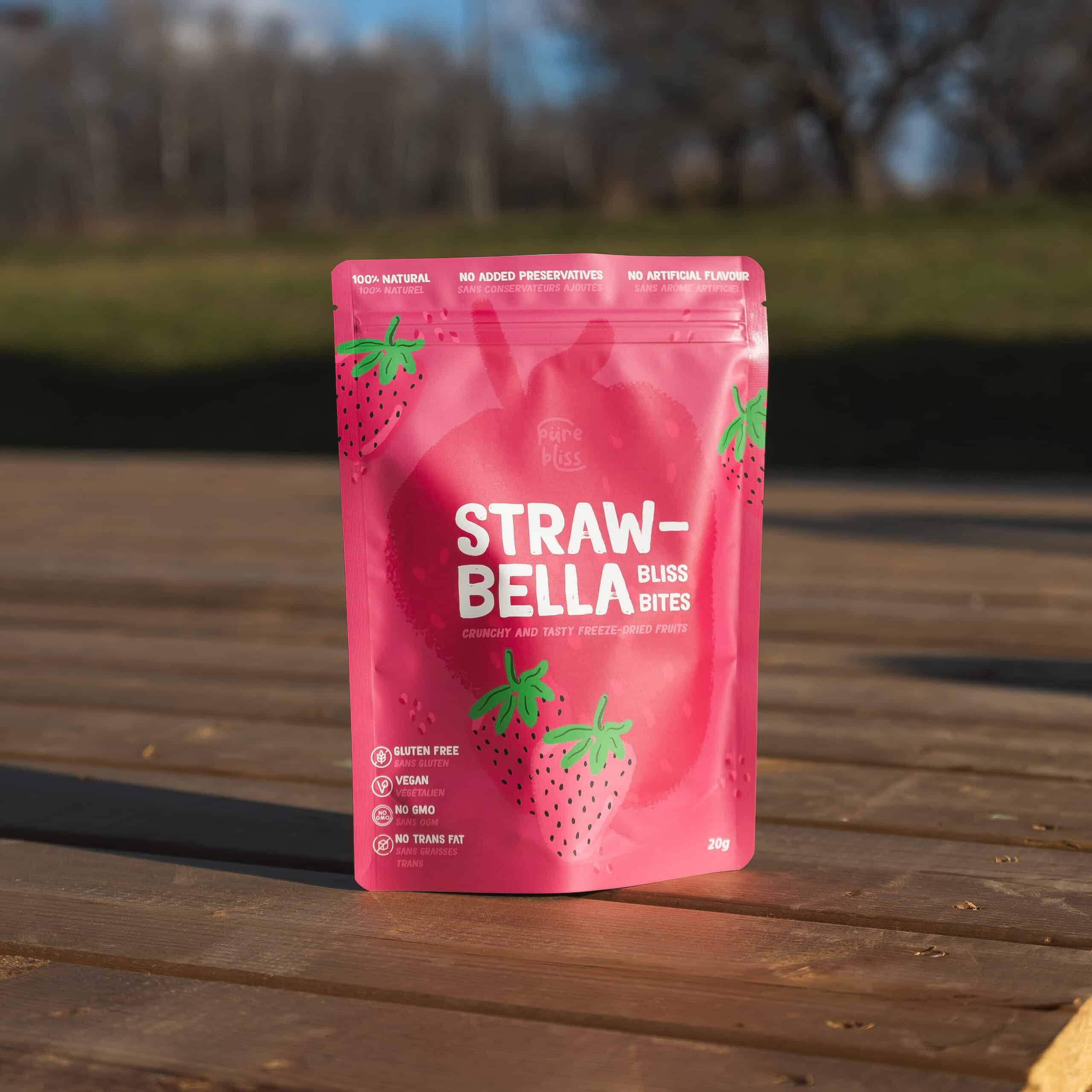 Straw-Bella Freeze Dried