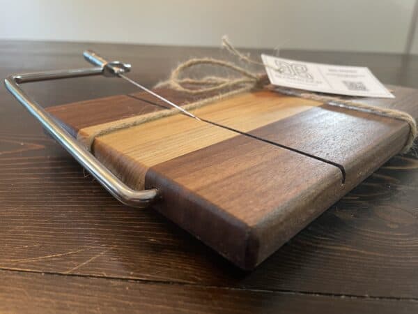Hardwood Cheese Cutting Board Walnut/Cherry - Image 2