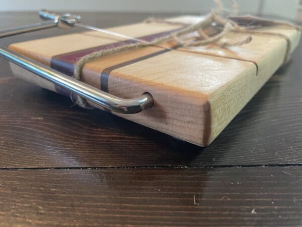 Hardwood Cheese Cutting Board Purple Heart - Image 2