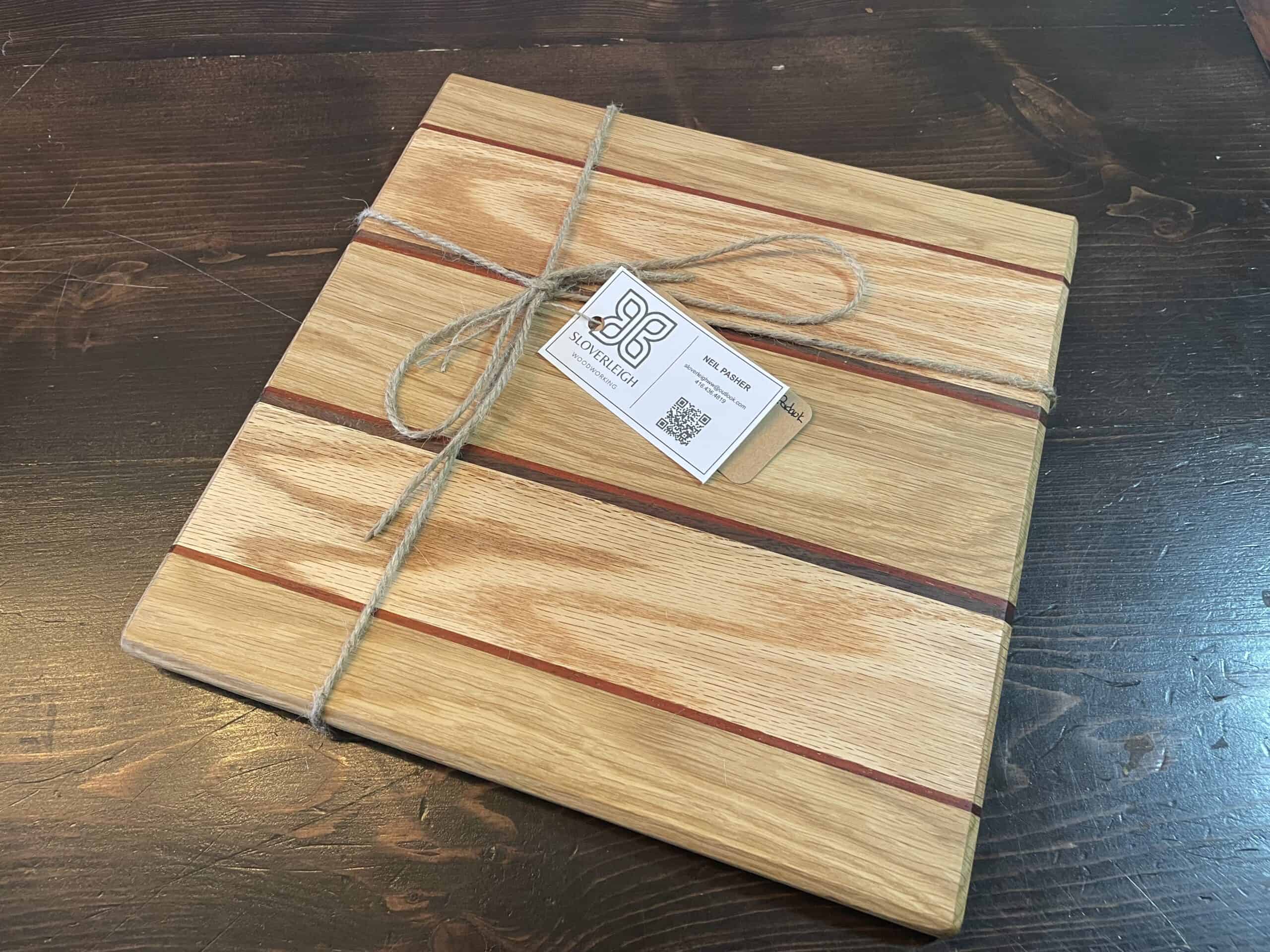 Handcrafted Edge Grain Cutting Board