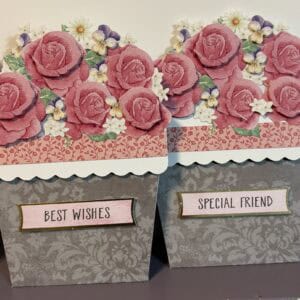 Katy Sue Designs - Flower Pot Easel Card