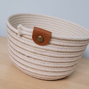 Medium Rope Bowl with Jute Insert