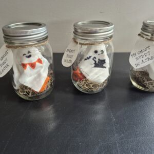 Ghost buddy in a jar