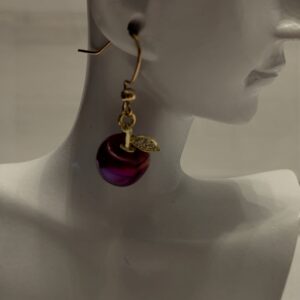Red Apple Earrings