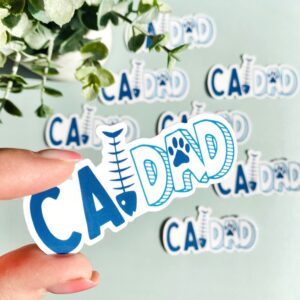 Cat Dad Sticker