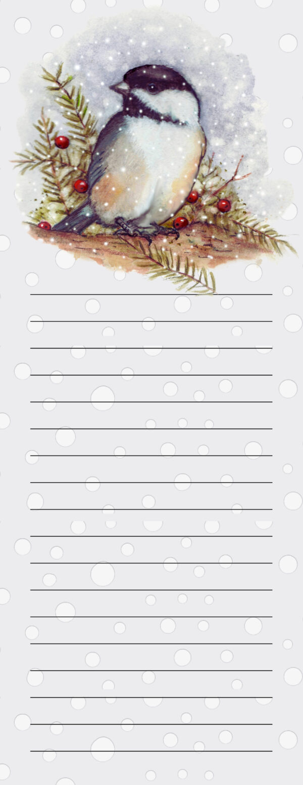 Chickadee Notepad - Image 2