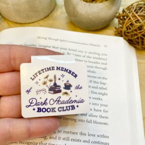 Dark Academia Magnetic Bookmark