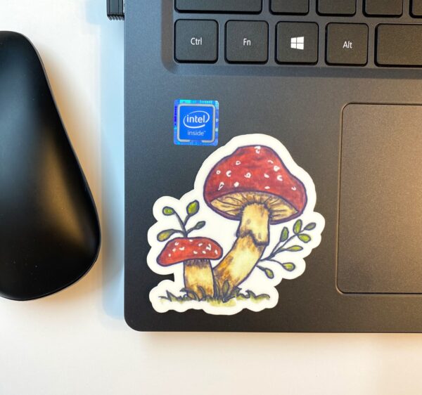 Mushroom Sticker - Image 3