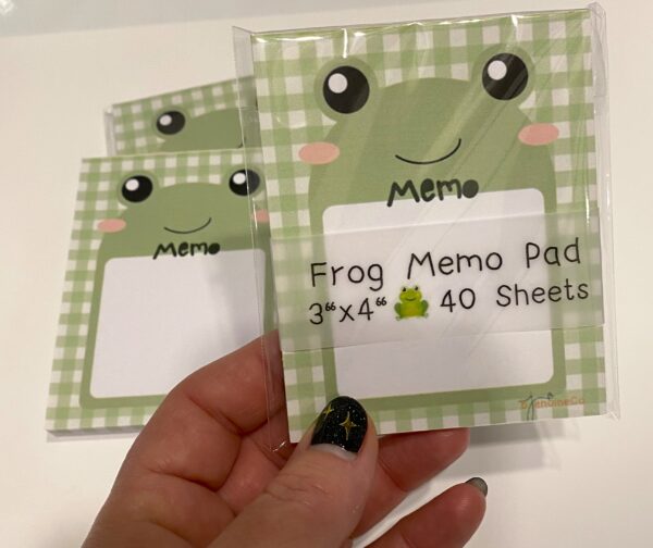 Frog Memo Pad - Image 2