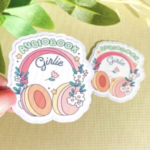Audiobook Girlie Sticker