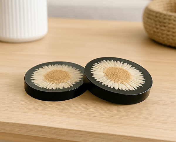 Resin Flower Coaster