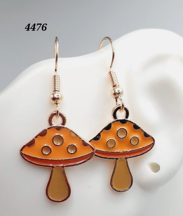 Mushroom Hook Earrings