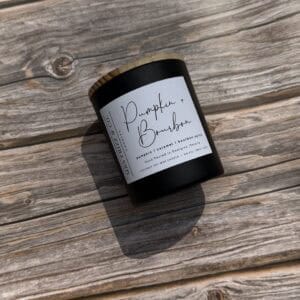 Pumpkin + Bourbon 10 oz candle