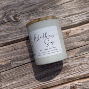 Blackberry + Sage 10oz Candle