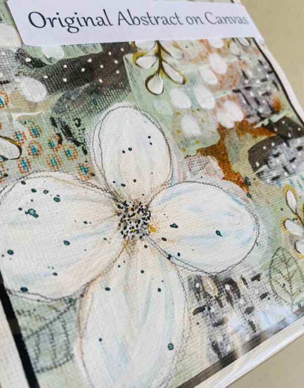 Original Abstract Paintings on Canvas - 5x5 - Image 7