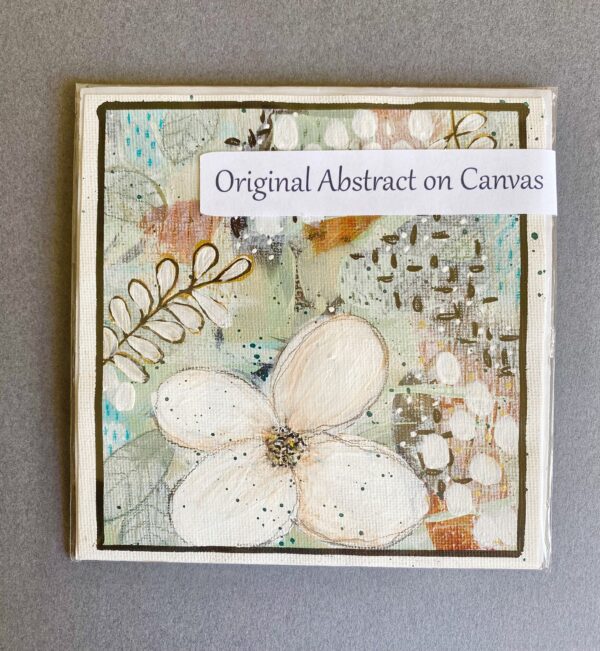 Original Abstract Paintings on Canvas - 5x5 - Image 4