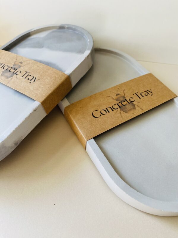 Small Concrete Trinket Tray - Image 2
