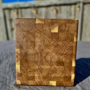 Custom Made End Grain Walnut Cutting Board