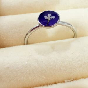 Real flower ring-round