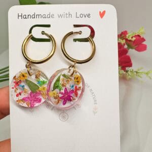 Pink wonder earrings