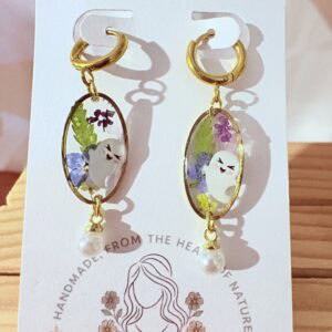 Floral Ghosti hoops