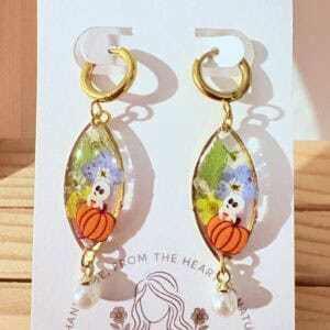 Pumkin floral Ghosti