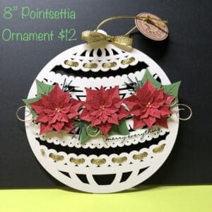 Poinnsettia Ornament Decor