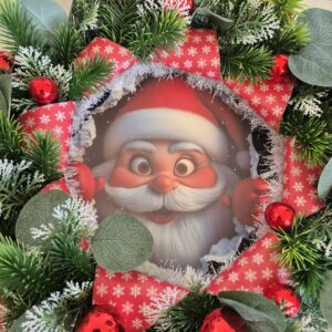 Santa wreath